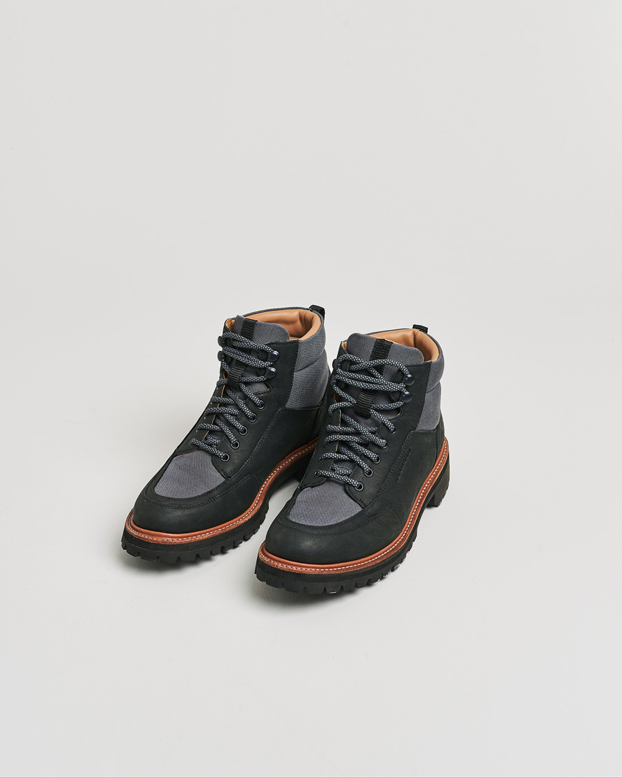 Homme | Bottes | Pre-owned | Grenson Fielding Hiking Boot Black/Grey UK7 - EU41