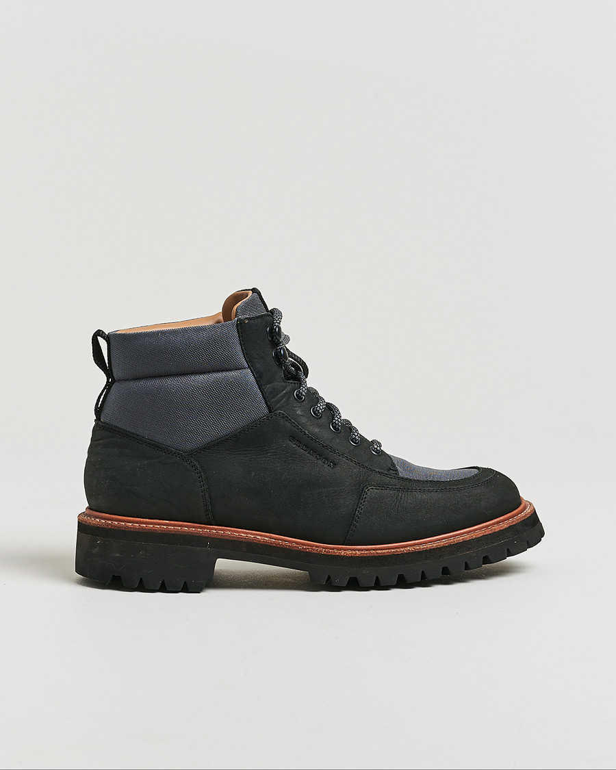 Homme | Bottes | Pre-owned | Grenson Fielding Hiking Boot Black/Grey UK7 - EU41