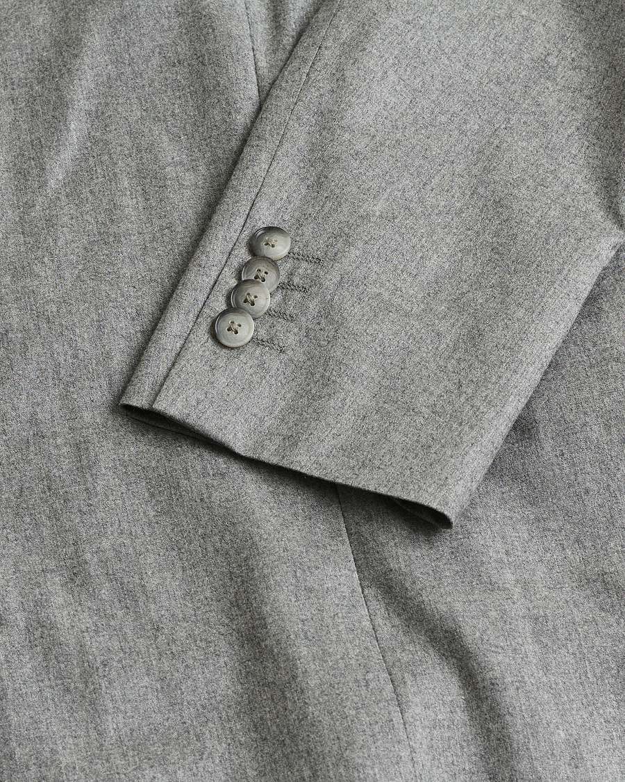 Homme | Pre-owned Costumes | Pre-owned | Rose & Born Flannel Wool Suit Grey 48