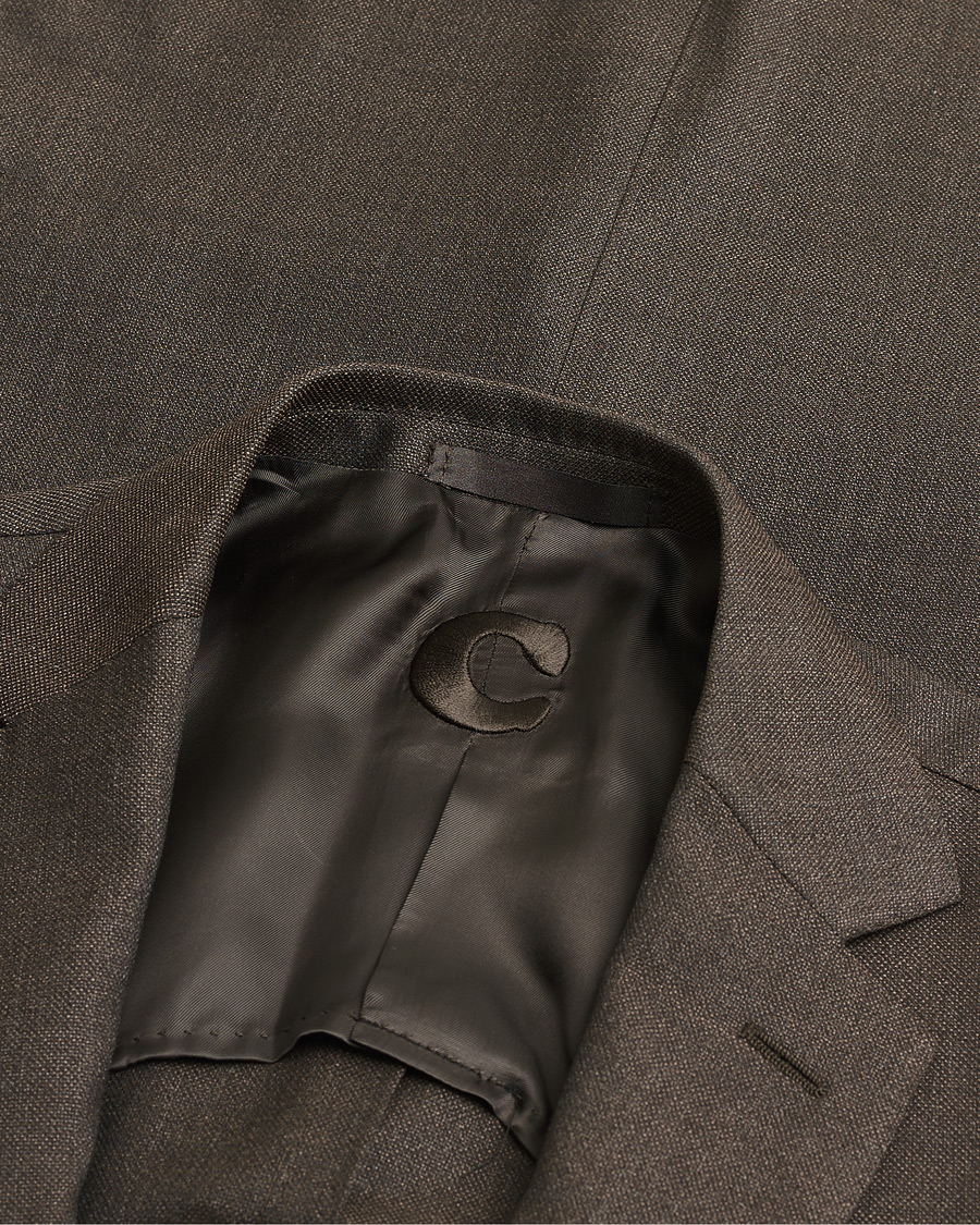 Homme | Pre-owned Costumes | Pre-owned | Caruso Wool & Cashmere Suit Brown 48