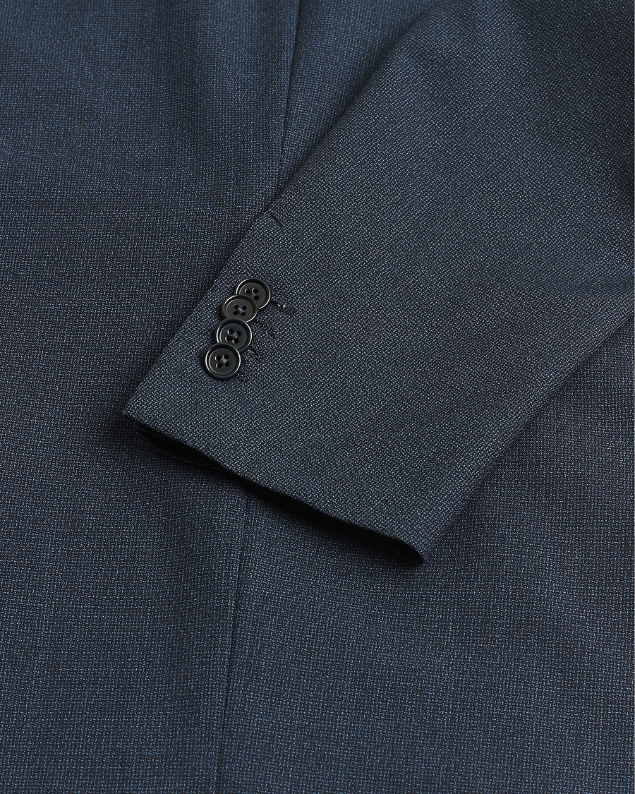 Homme | Pre-owned Costumes | Pre-owned | Caruso 120s Wool Suit Dark Blue 48