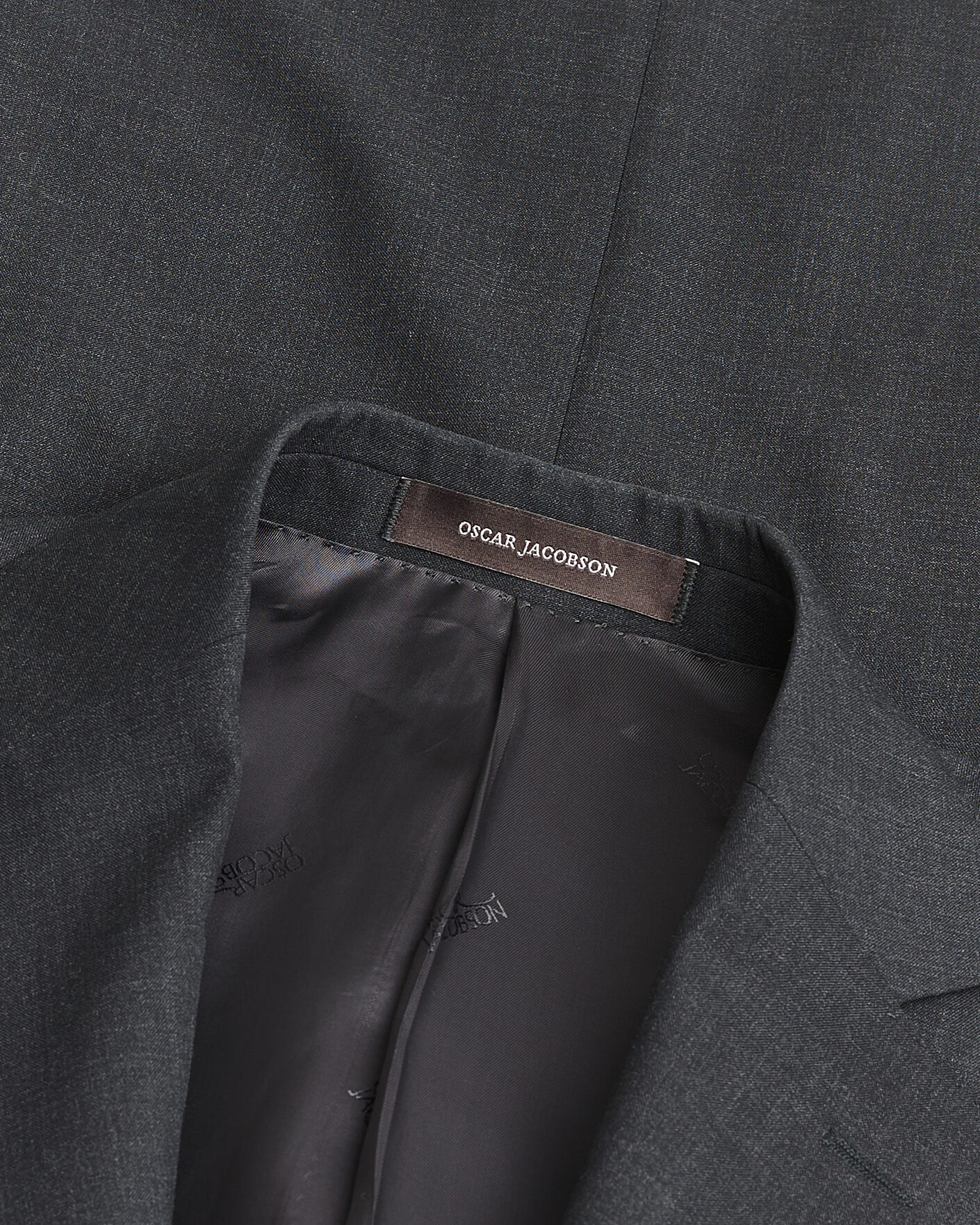Homme | Pre-owned Costumes | Pre-owned | Oscar Jacobson Ego Wool Suit Dark Grey 46