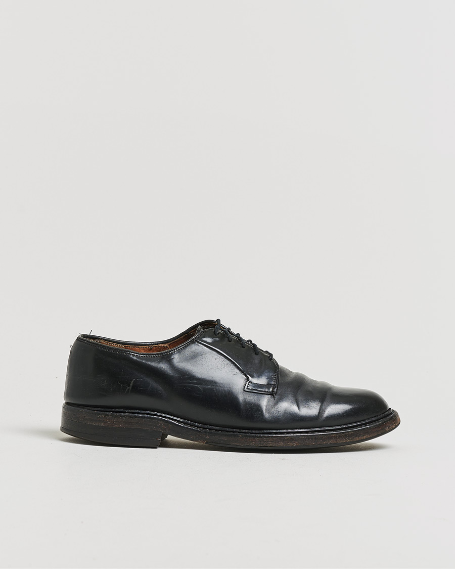 Homme | Pre-owned Chaussures cousues trépointe | Pre-owned | Allen Edmonds Leeds Shell Cordovan Derby Black US8,5 - EU42