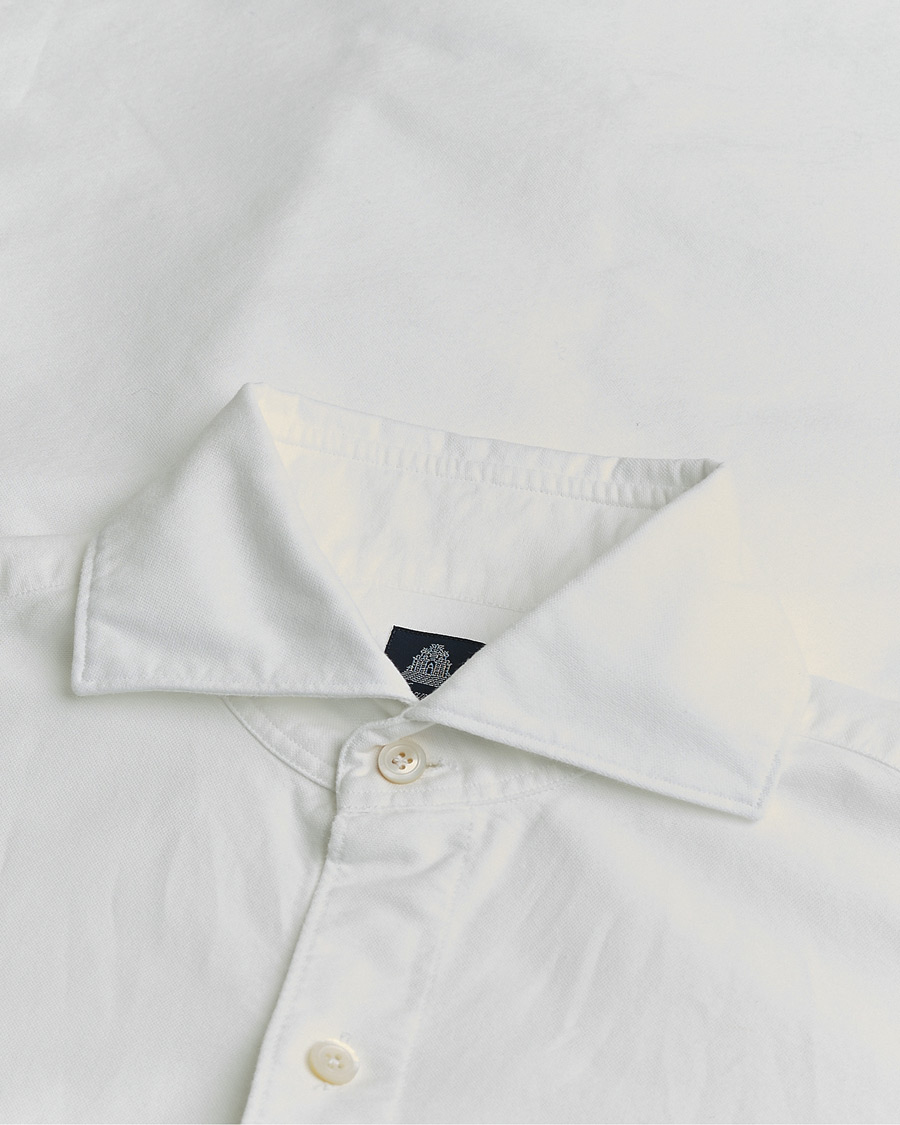 Homme | Pre-owned Chemises | Pre-owned | Finamore Napoli Gaeta Oxford Cut Away Shirt White S
