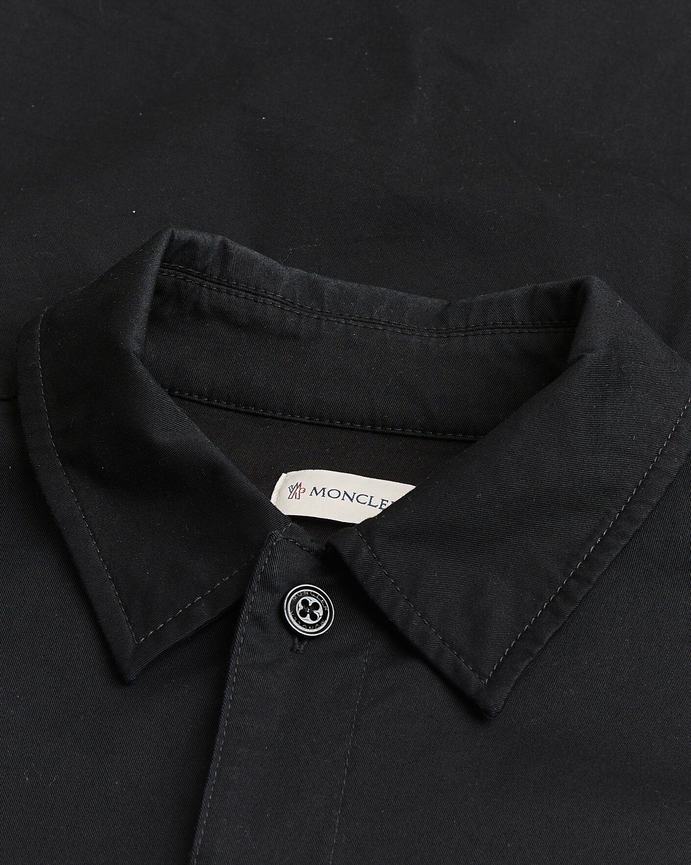 Homme | Pre-owned Chemises | Pre-owned | Moncler Double Pocket Overshirt Black L