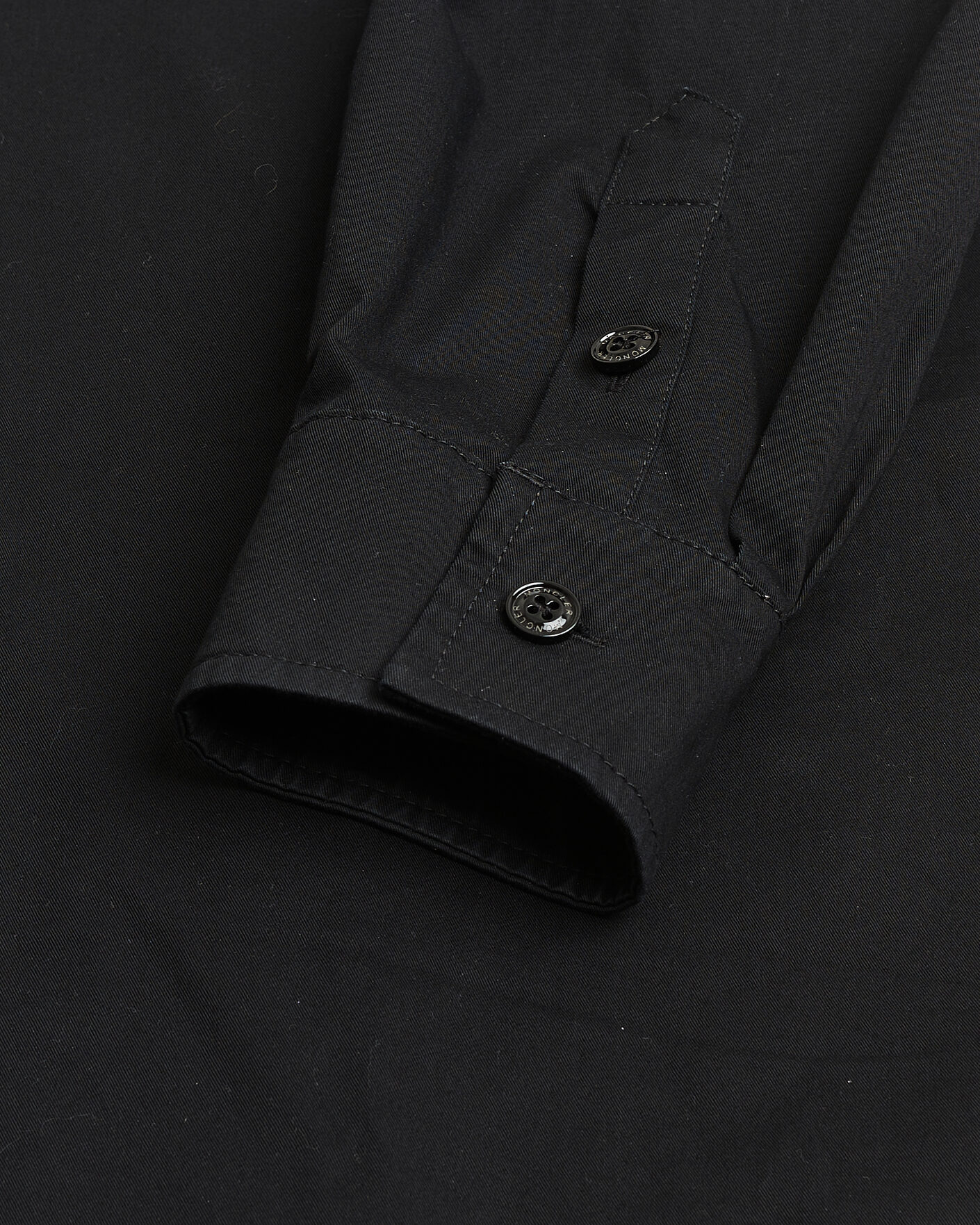 Homme | Pre-owned Chemises | Pre-owned | Moncler Double Pocket Overshirt Black L