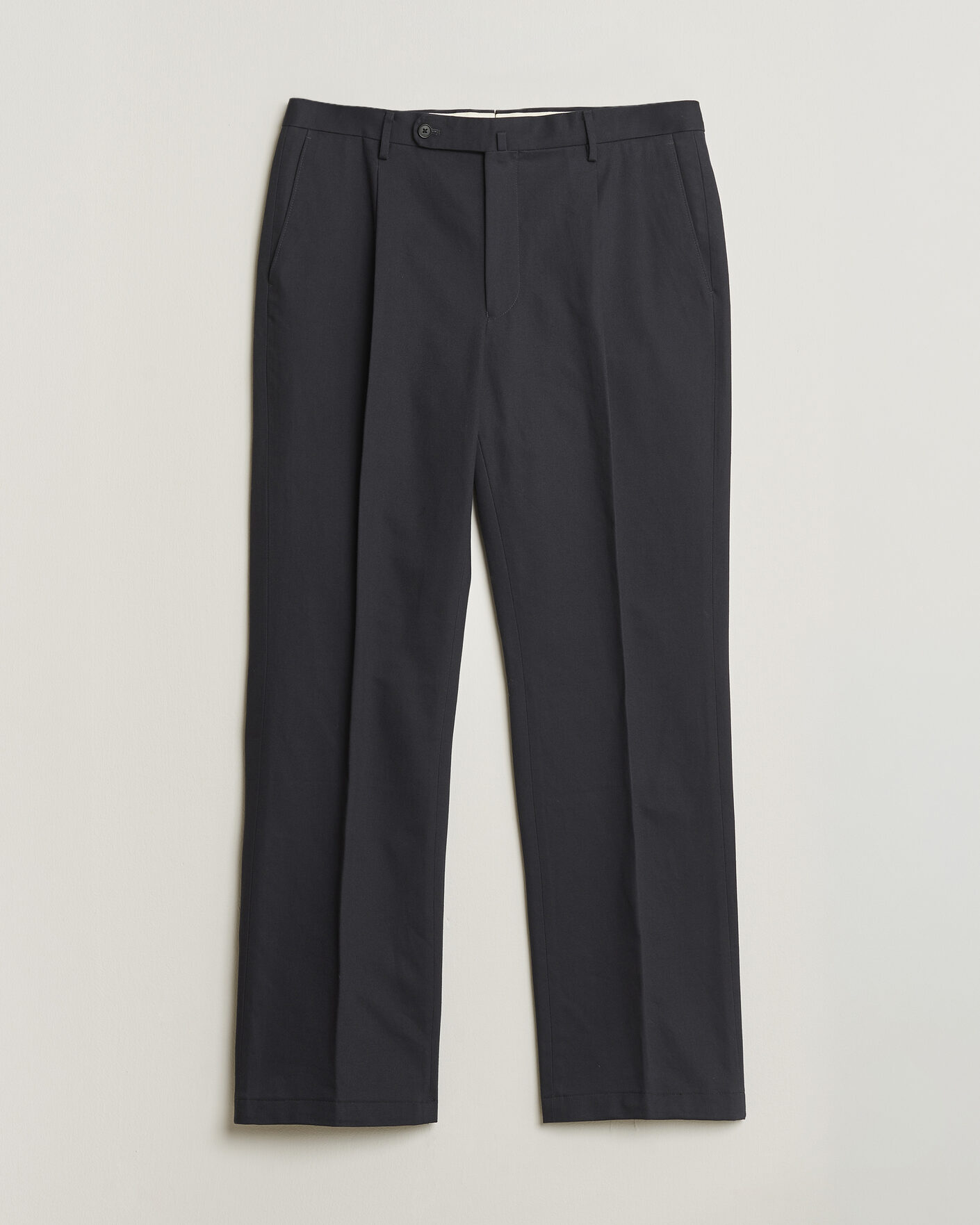 Homme | Pre-owned Pantalons | Pre-owned | Rubato High Waist Cotton Chino Navy 52