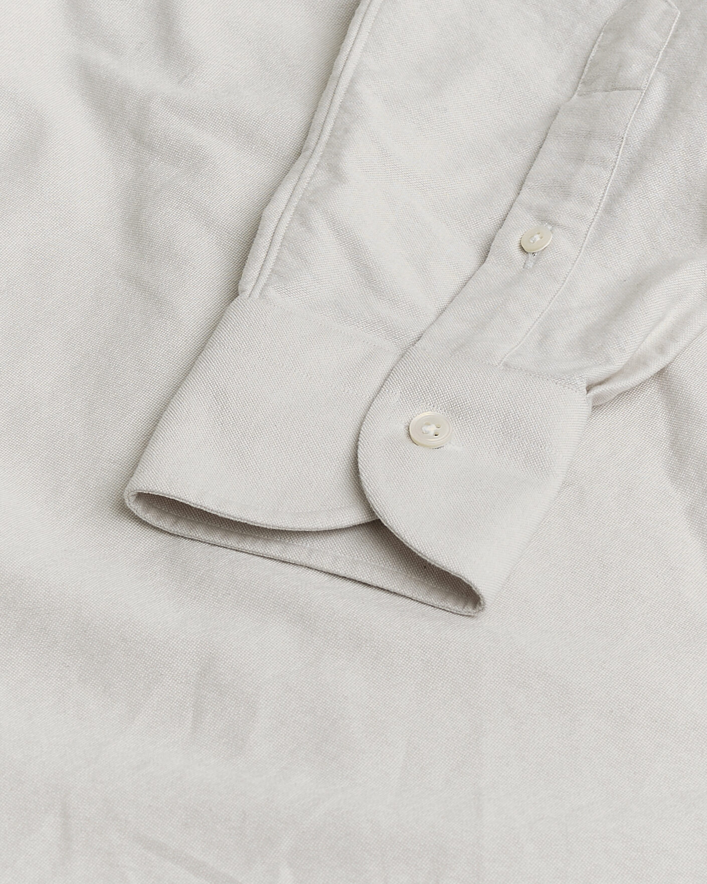 Homme | Pre-owned Chemises | Pre-owned | 100Hands Washed Oxford Shirt Grey 41/16