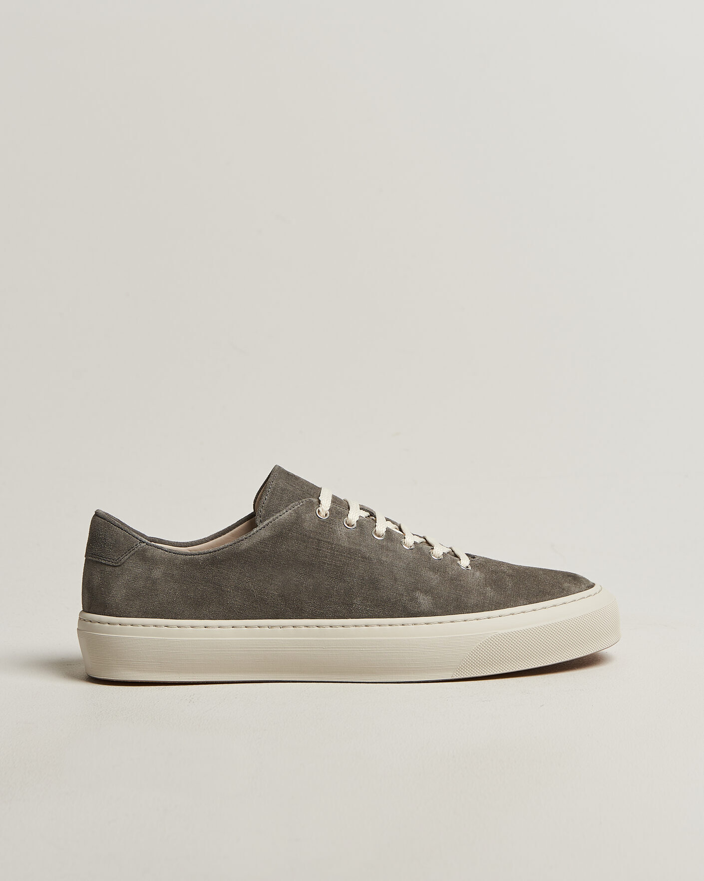Homme | Pre-owned Chaussures | Pre-owned | CQP Genoa Suede Deck Shoe Graphite 44