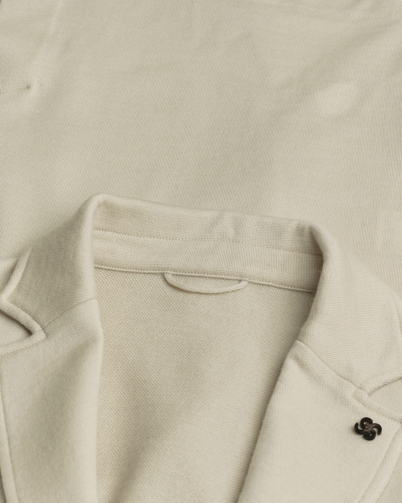 Homme | Pre-owned Blazers | Pre-owned | Gran Sasso Wool Knitted Blazer Cream 50