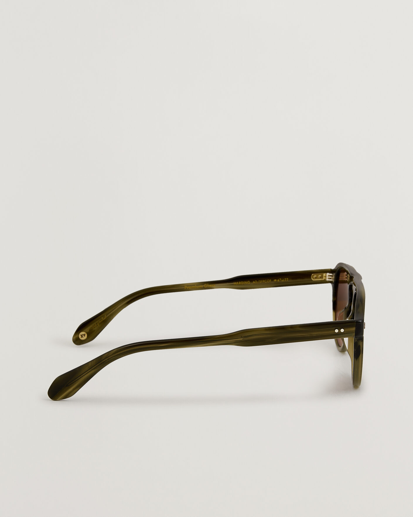 Homme | Pre-owned Accessoires | Pre-owned | Garrett Leight Harding Sunglasses Army Drift