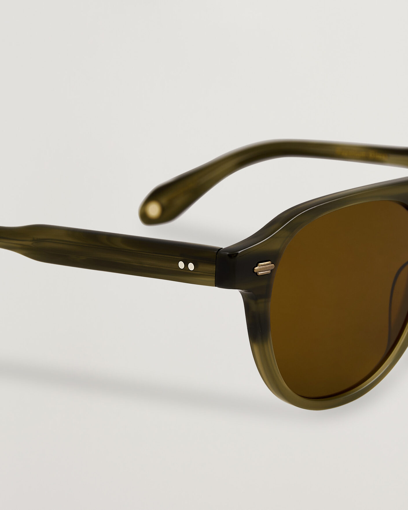 Homme | Pre-owned Accessoires | Pre-owned | Garrett Leight Harding Sunglasses Army Drift