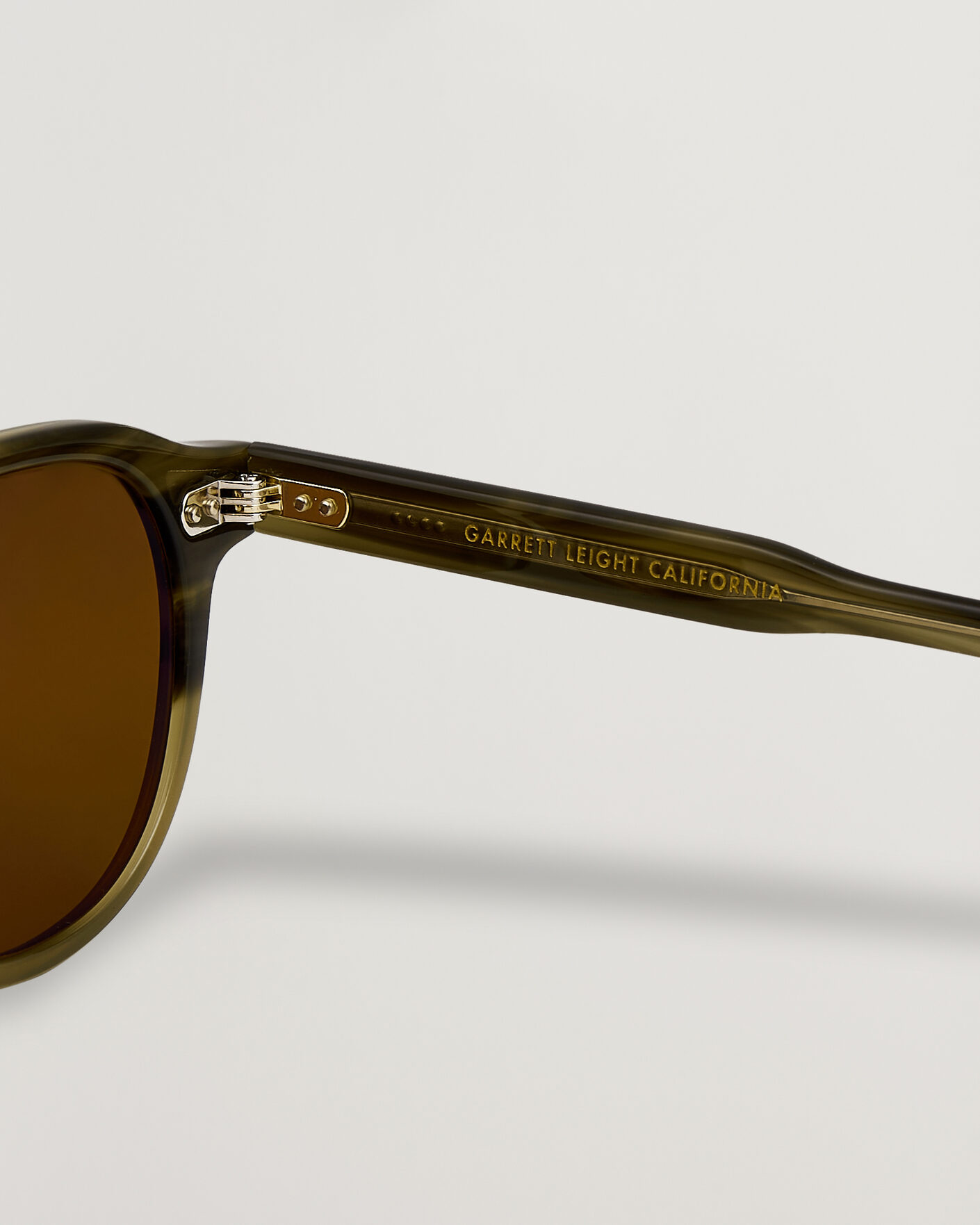 Homme | Pre-owned Accessoires | Pre-owned | Garrett Leight Harding Sunglasses Army Drift