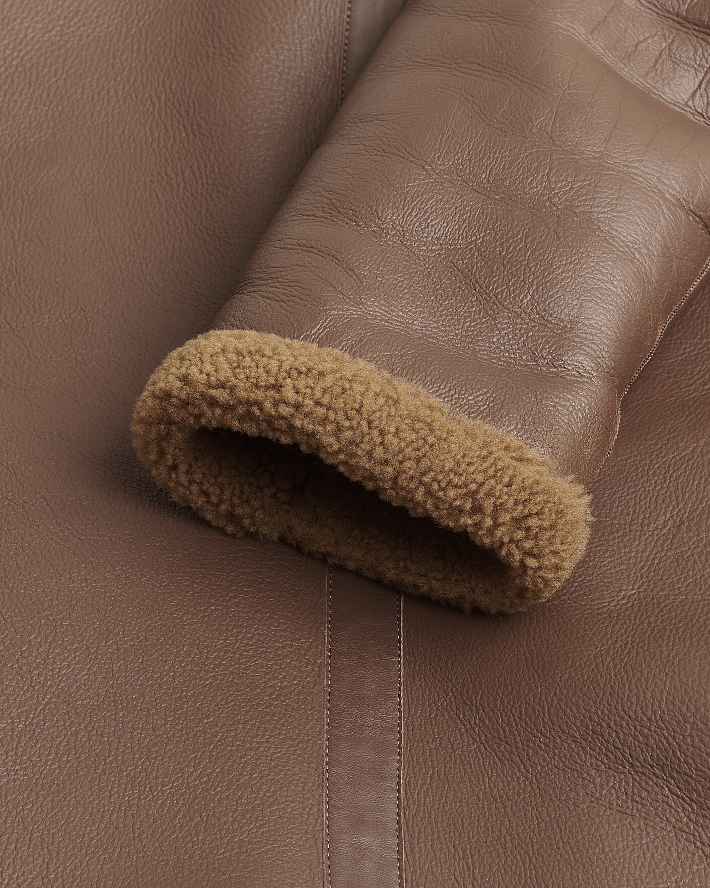 Homme | Pre-owned Manteaux Et Vestes | Pre-owned | Tiger of Sweden Dace Shearling Jacket Brown M
