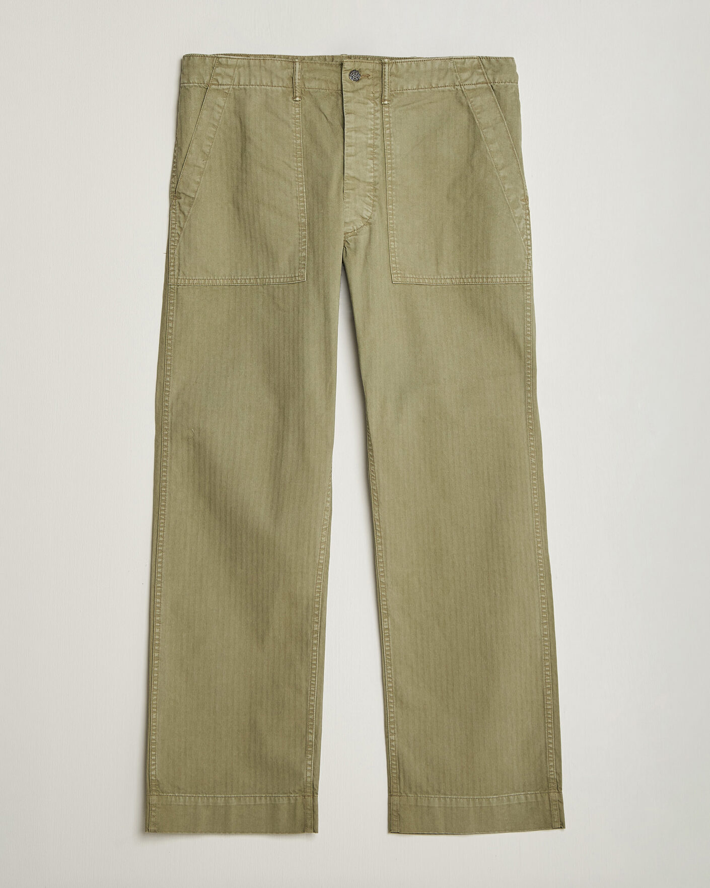 Homme | Pre-owned Pantalons | Pre-owned | RRL Army Utility Pants Brewster Green W33