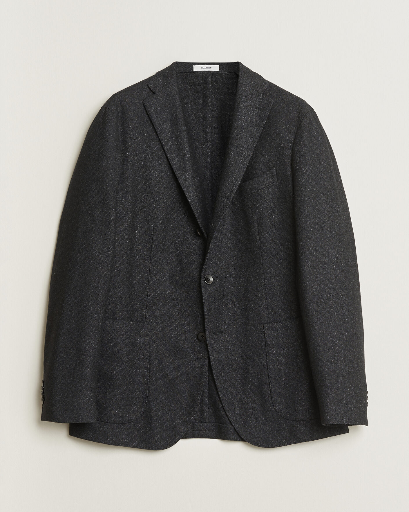 Homme | Pre-owned Blazers | Pre-owned | Boglioli K Jacket Flannel Wool Blazer Charcoal 50