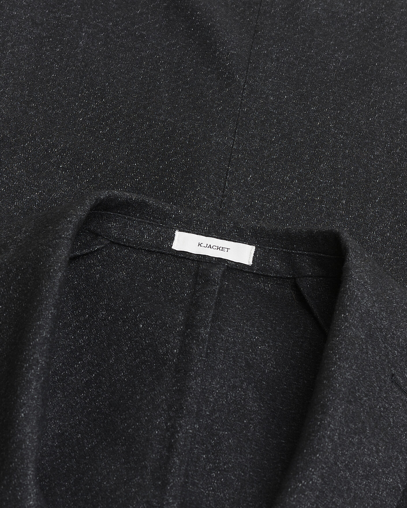 Homme | Pre-owned Blazers | Pre-owned | Boglioli K Jacket Flannel Wool Blazer Charcoal 50