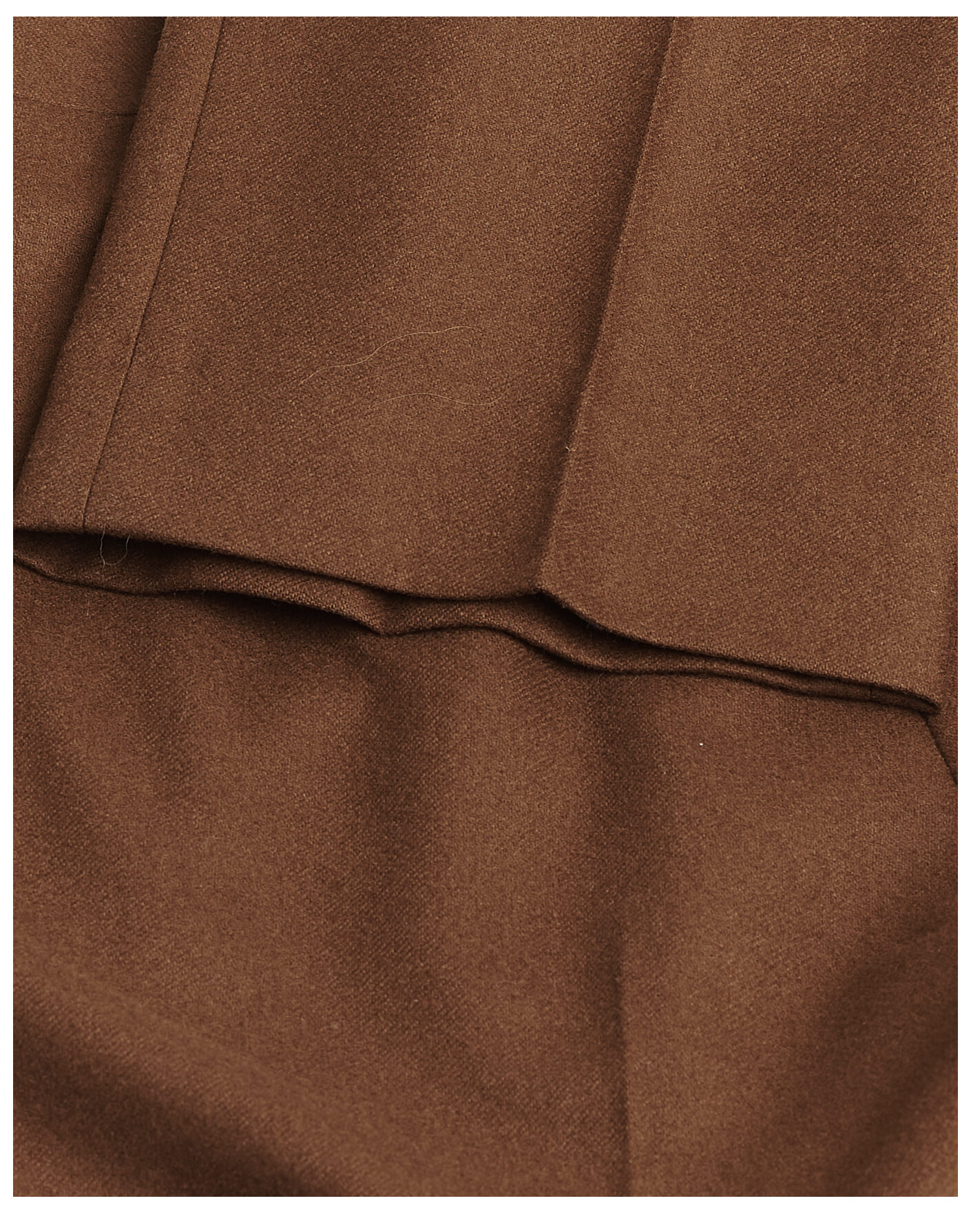 Homme | Pre-owned Pantalons | Pre-owned | Santaniello Flannel Trousers Rust Brown 48