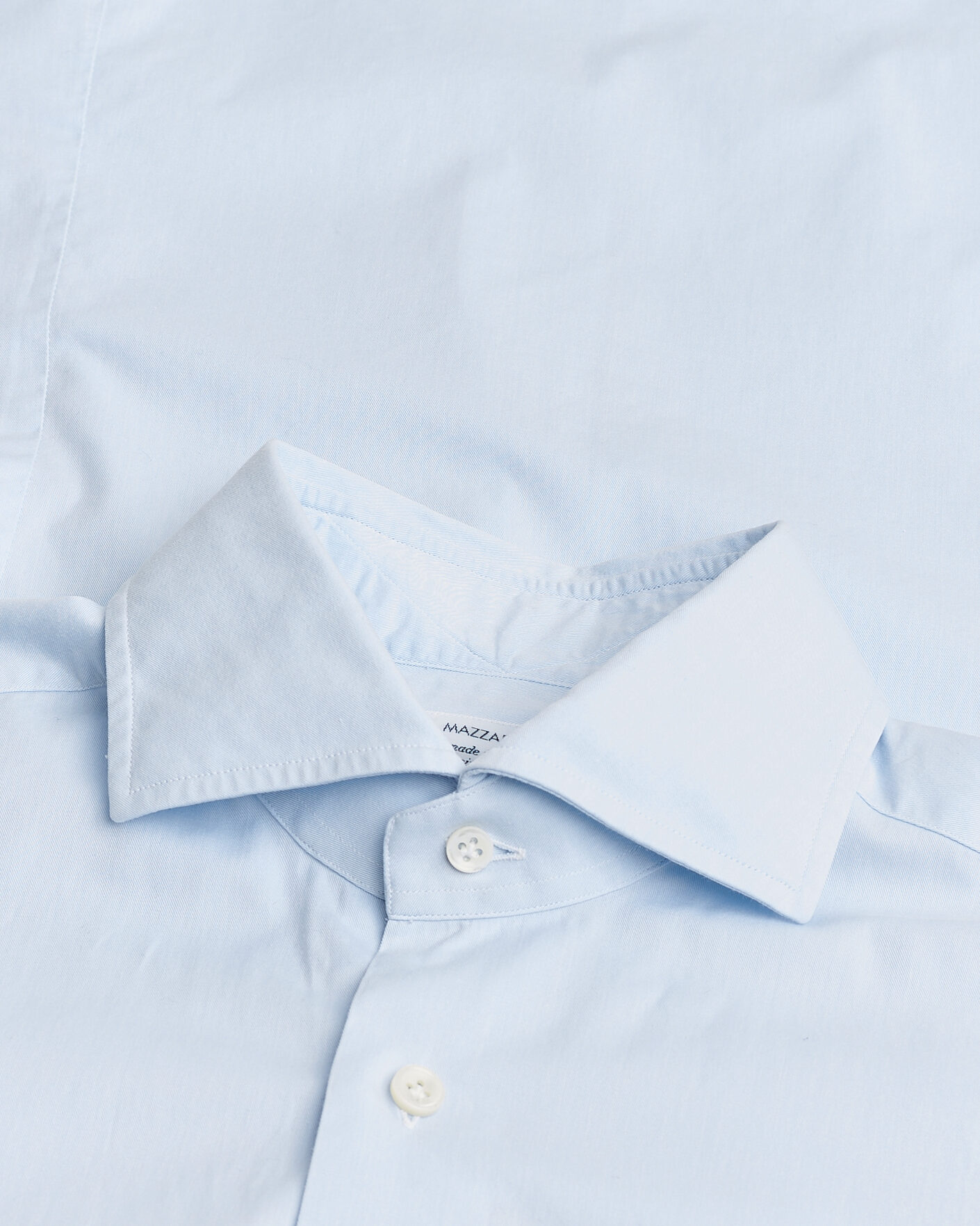 Homme | Pre-owned Chemises | Pre-owned | Mazzarelli Soft Cotton Shirt Light Blue 39 - M