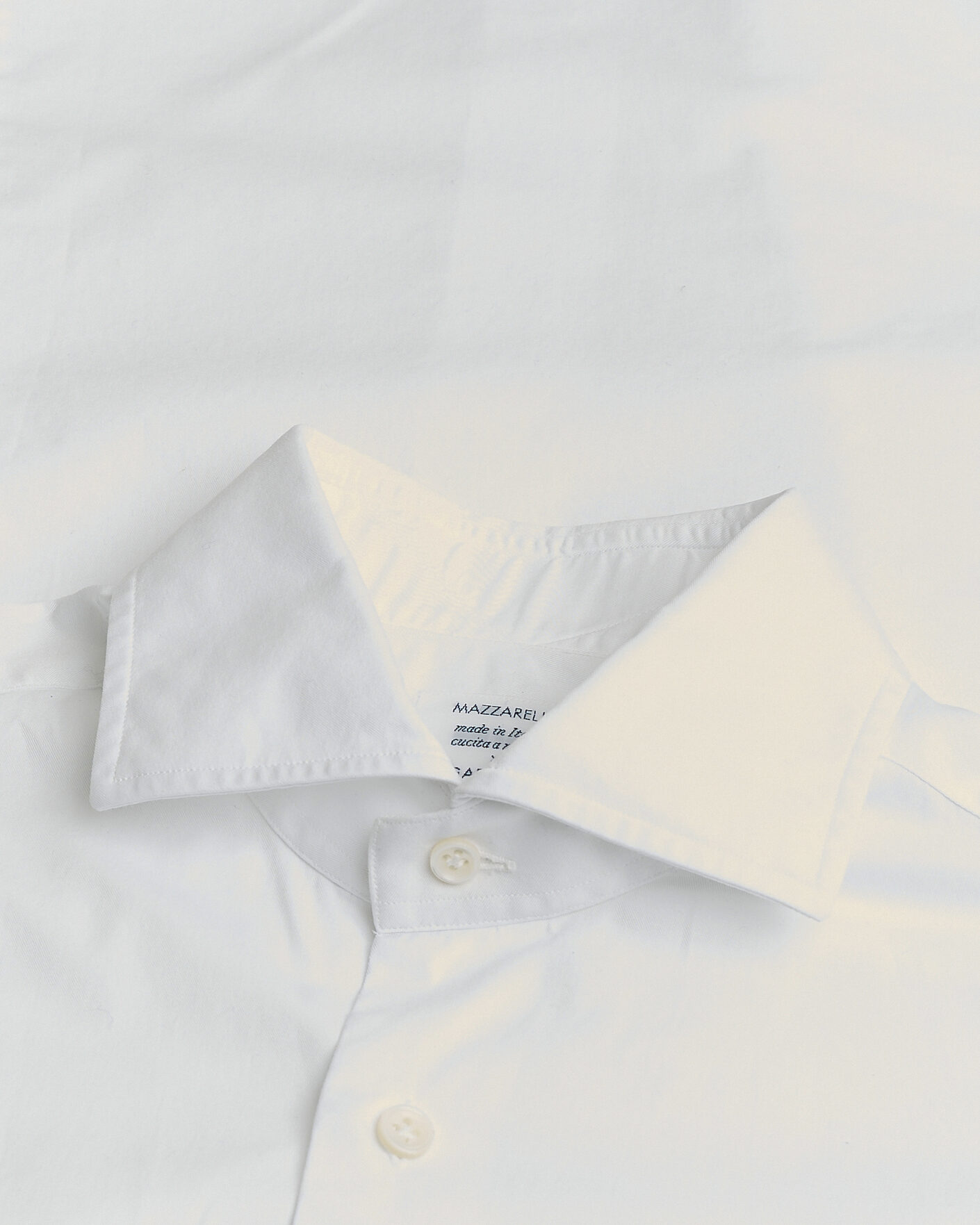 Homme | Pre-owned Chemises | Pre-owned | Mazzarelli Soft Cotton Shirt White 39 - M