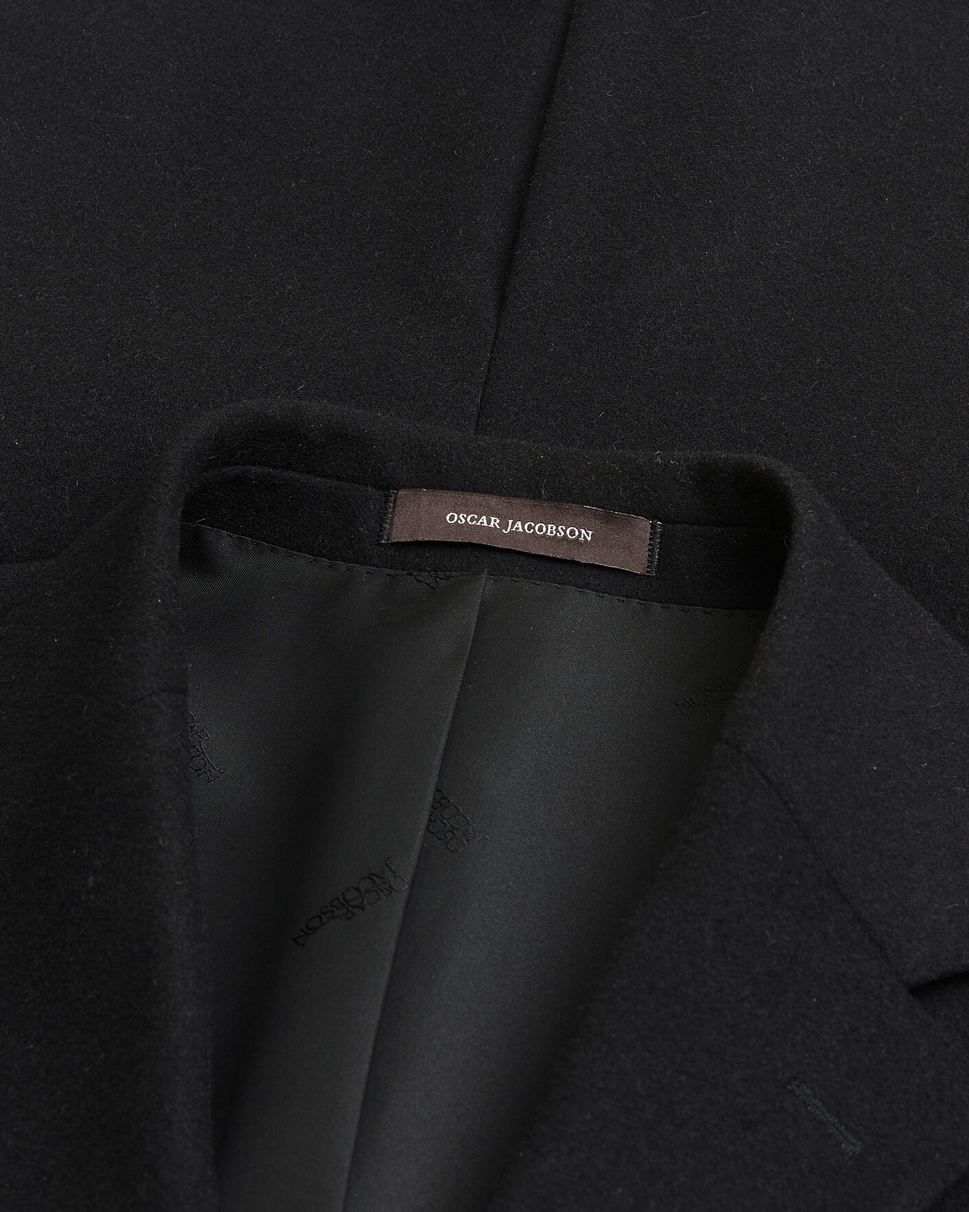 Homme | Pre-owned Manteaux Et Vestes | Pre-owned | Oscar Jacobson Sonny Wool Coat Black 48