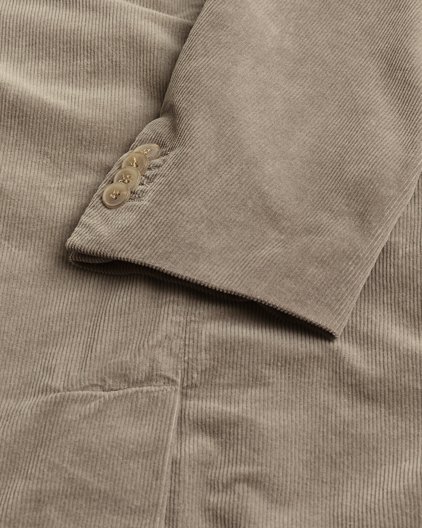 Homme | Pre-owned Blazers | Pre-owned | Sunspel Relaxed Corduroy Blazer Taupe UK42 - EU52