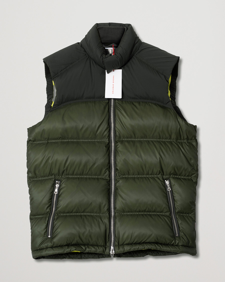 Homme | Manteaux Et Vestes | Pre-owned | Orlebar Brown Issac Down Vest Forest Green L