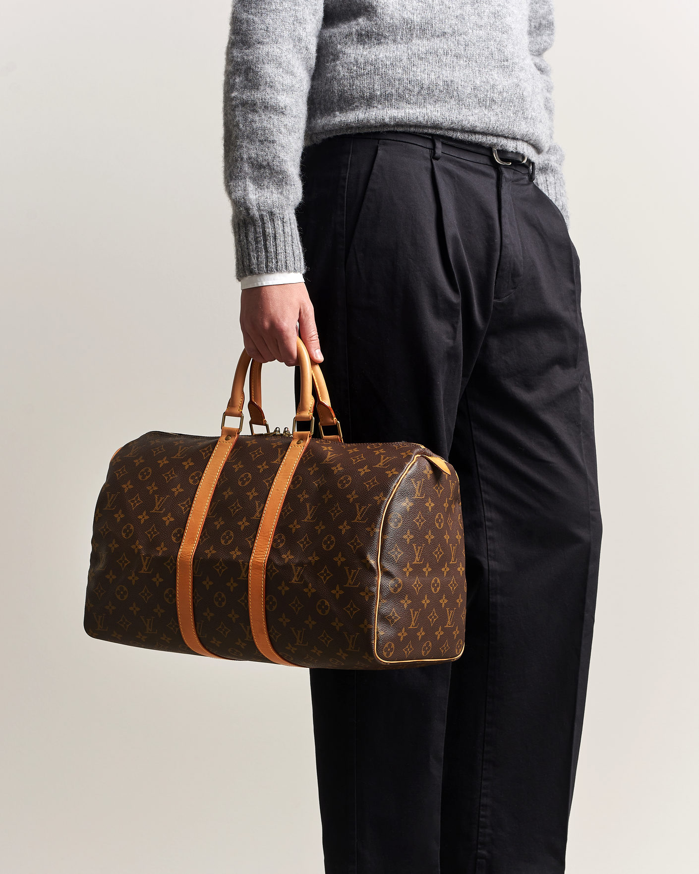 Homme | Louis Vuitton Pre-Owned Keepall 45 Monogram  | Louis Vuitton Pre-Owned | Keepall 45 Monogram 